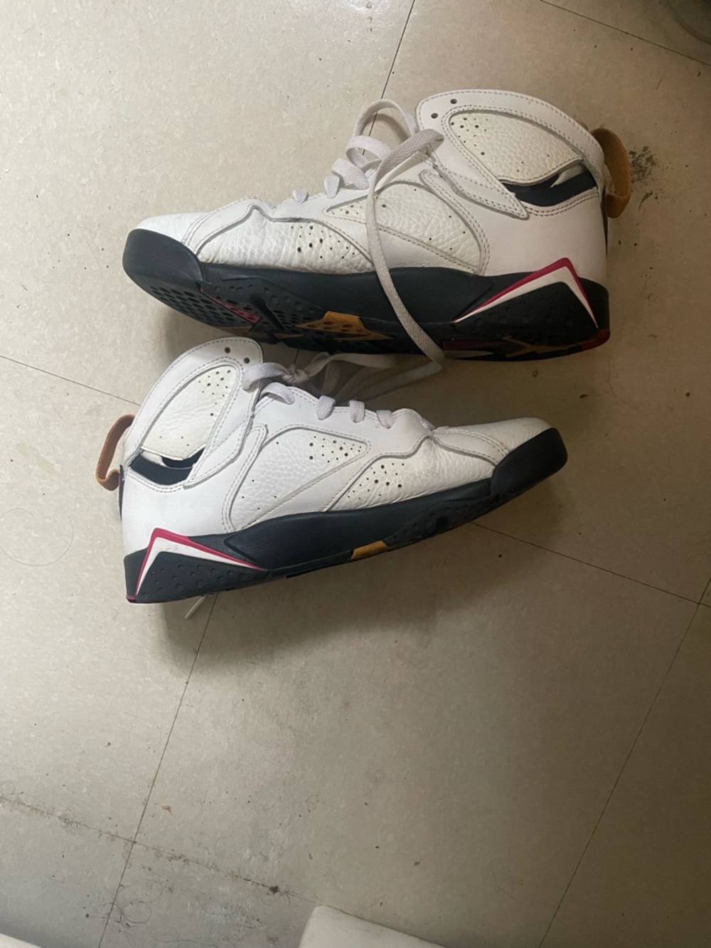 Kids White and Black High-Top Sneakers with Pink Accent